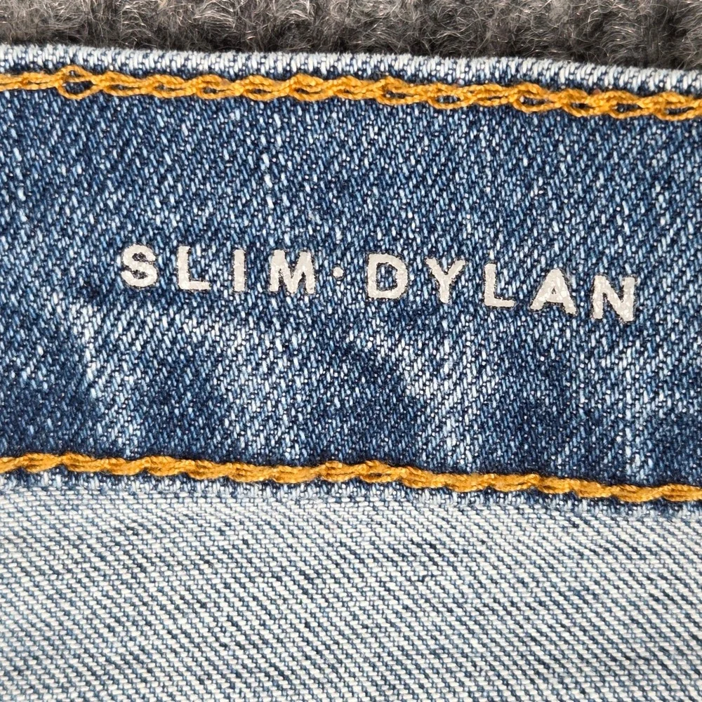 Articles of Society Slim Dylan Mens‎ Blue Medium Wash Jeans 36x32 RN 137479